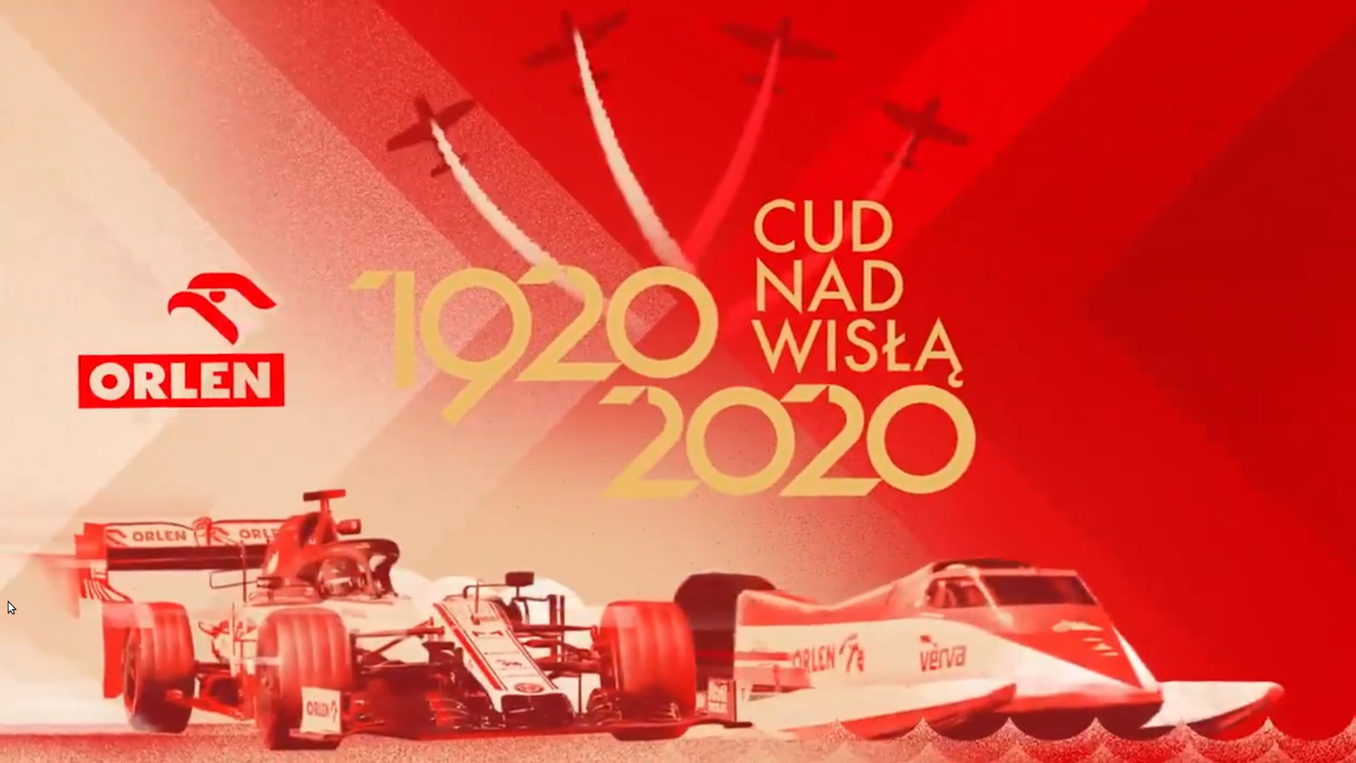 propolski.pl - Cud nad Wisła - akcja promocyjna PKN Orlen - wyścig F1 vs F1H2O