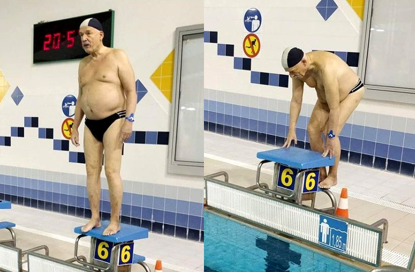 propolski.pl: Janusz Korwin-Mikke na basenie