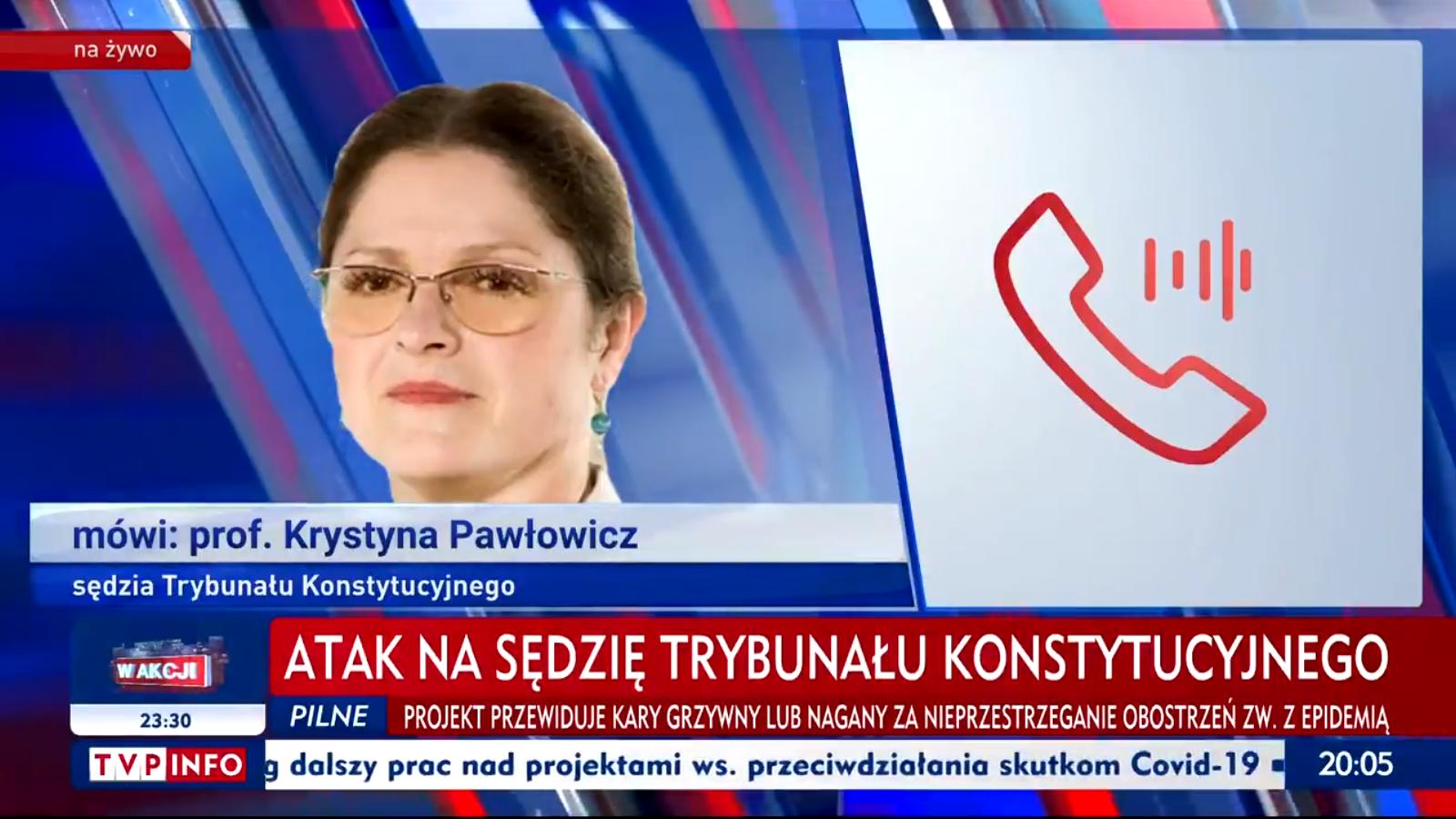 propolski.pl: Krystyna Pawłowicz zaatakowana pod własnym domem