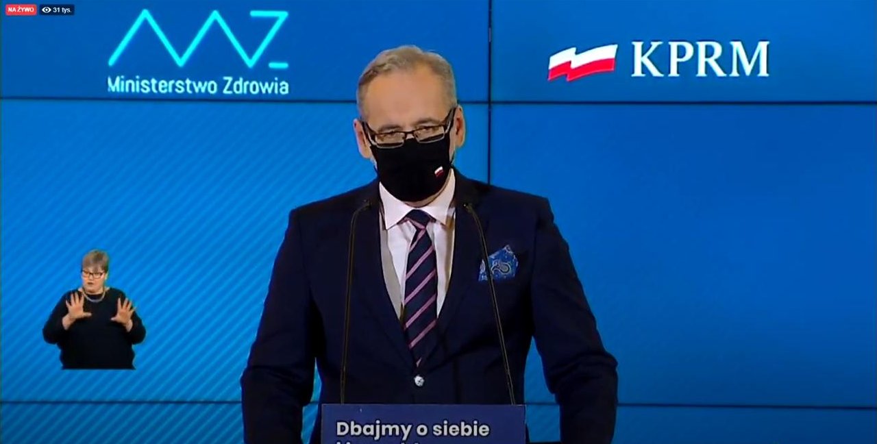 propolski.pl: Minister zdrowia ostrzega: "Czwarta fala pandemii to prawdopodobny scenariusz"