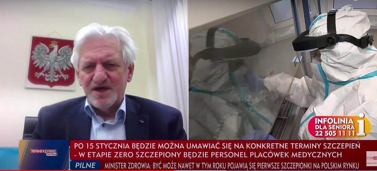 propolski.pl: Prof. Horban o powikłaniach poszczepiennych