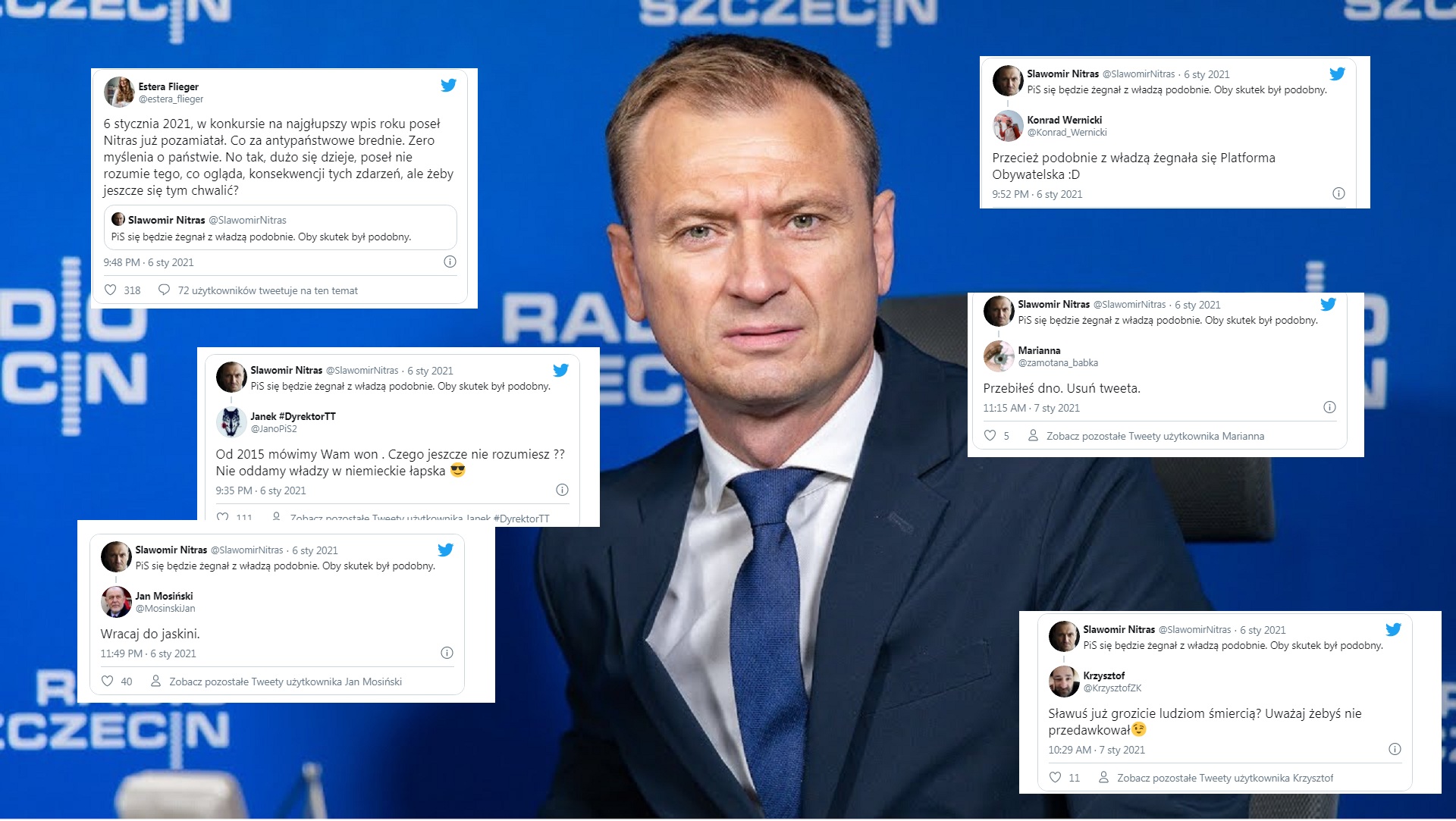 propolski.pl: "Sławuś, won, won!" Nitras zjedzony przez internautów za swój wpis: "Czego jeszcze nie rozumiesz?"