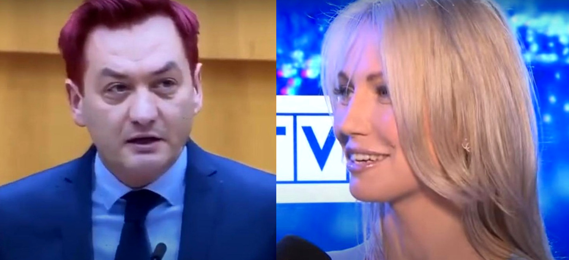 propolski.pl: Ogórek wyśmiała fryzurę Biedronia