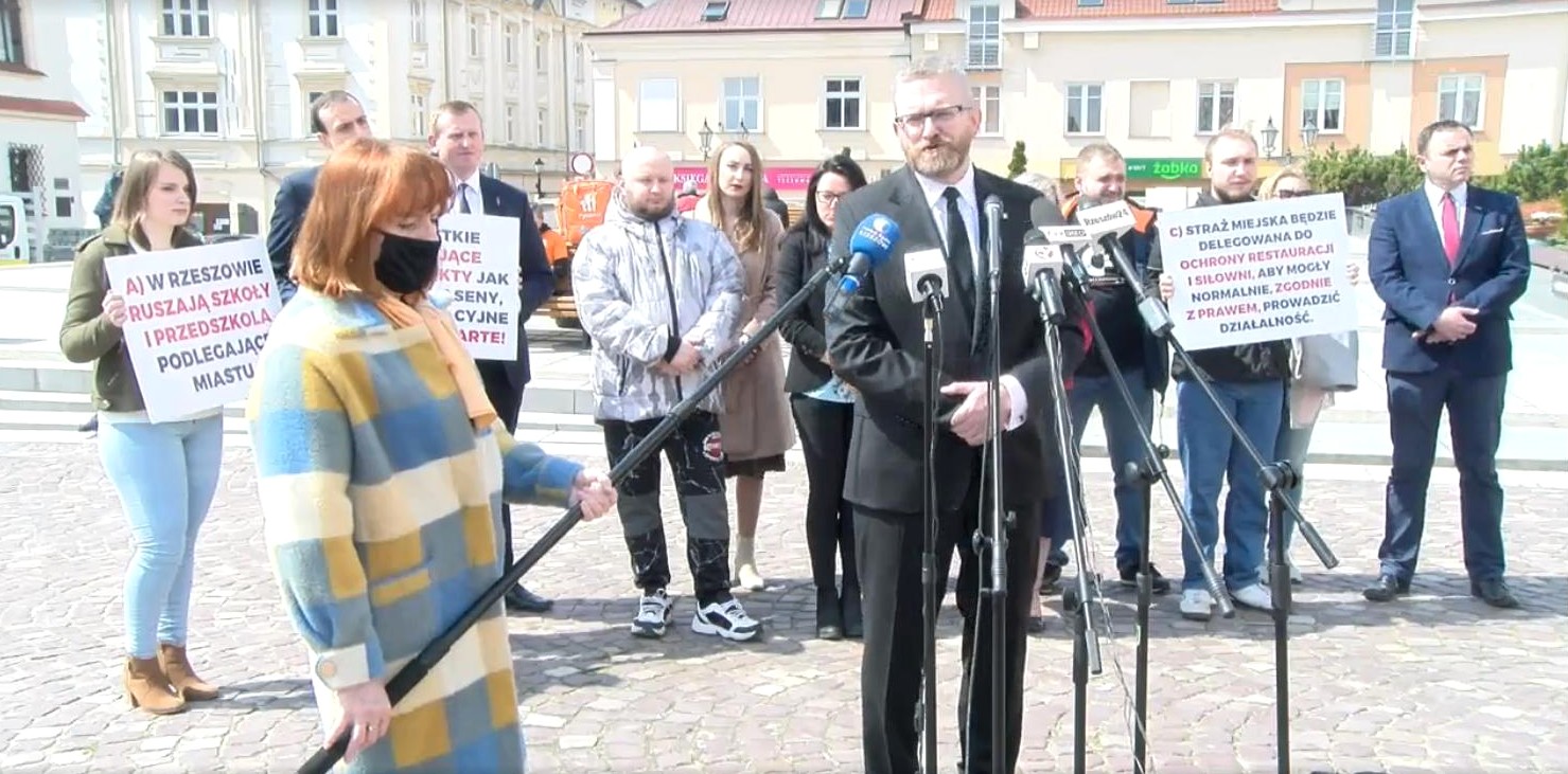 propolski.pl: Zobowiązanie wyborcze Grzegorza Brauna: Rzeszów strefą wolną od lockdownu [WIDEO]