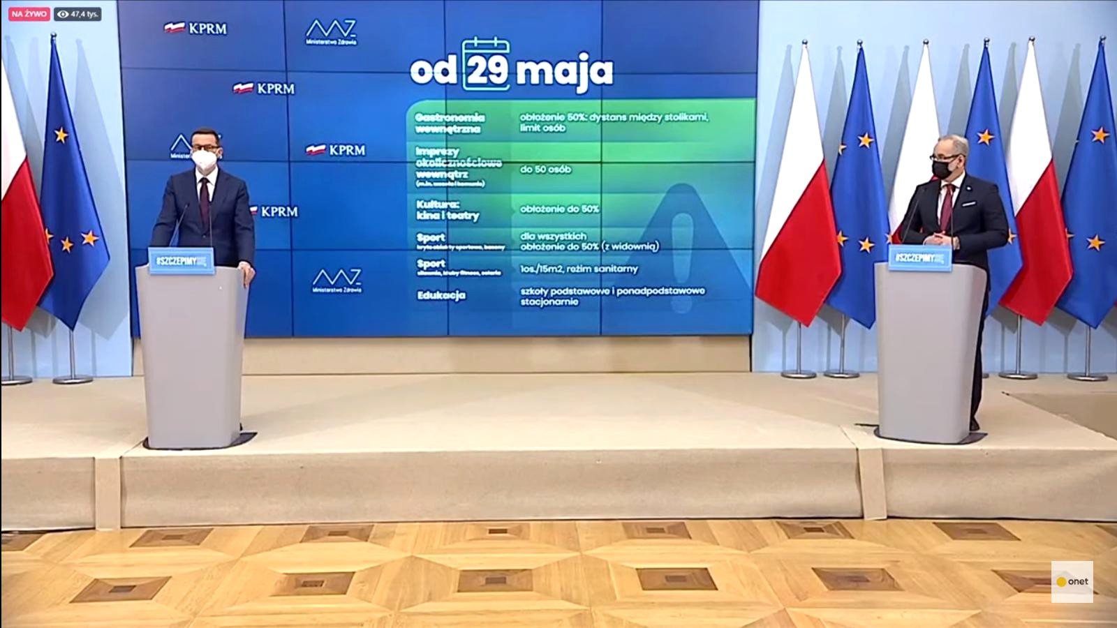 propolski.pl: Konferencja premiera i ministra zdrowia: Poznajemy nowe obostrzenia i plan na maj [WIDEO]