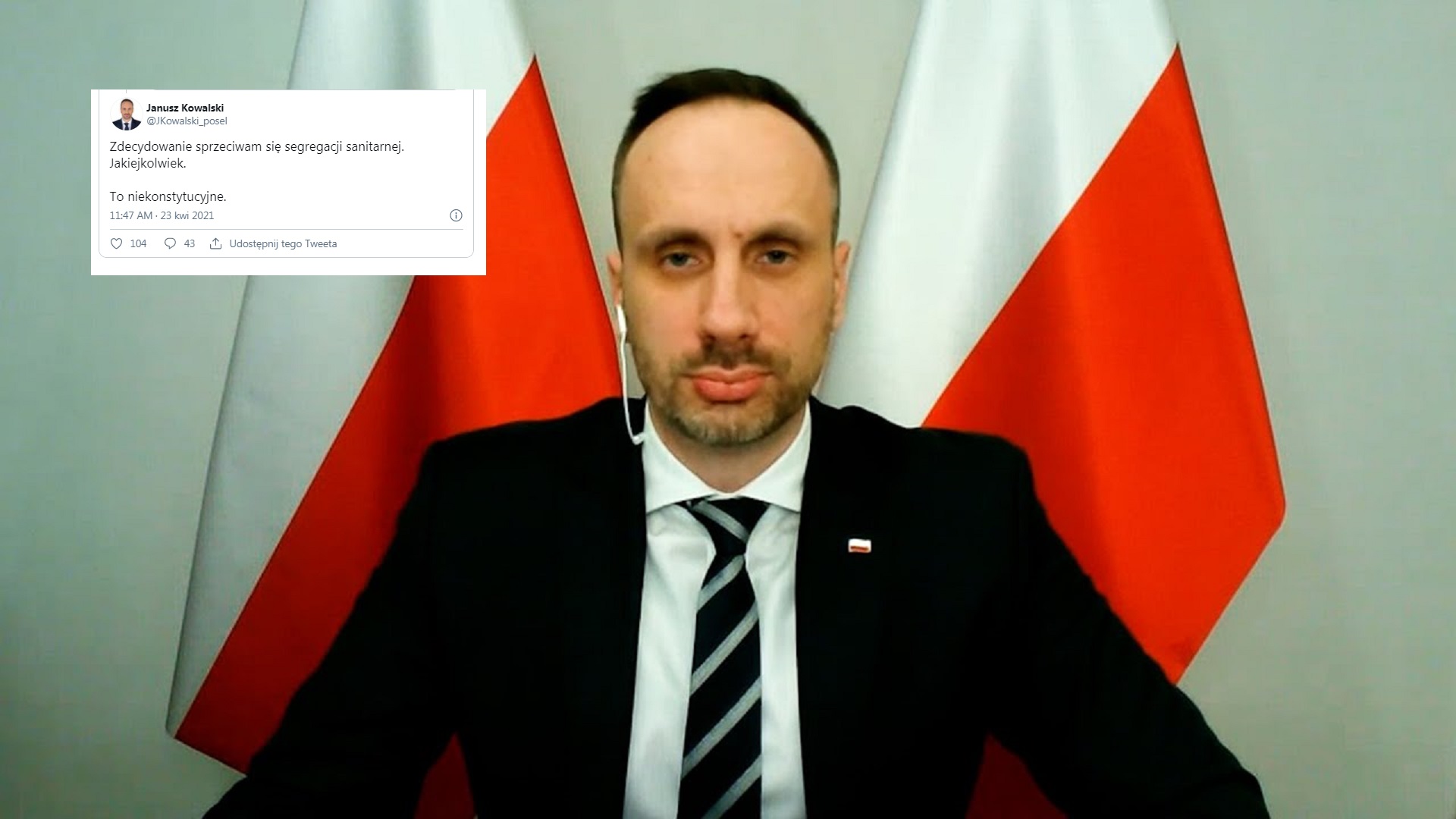propolski.pl: "To niekonstytucyjne". Janusz Kowalski ostro o szokującym pomyśle Gowina