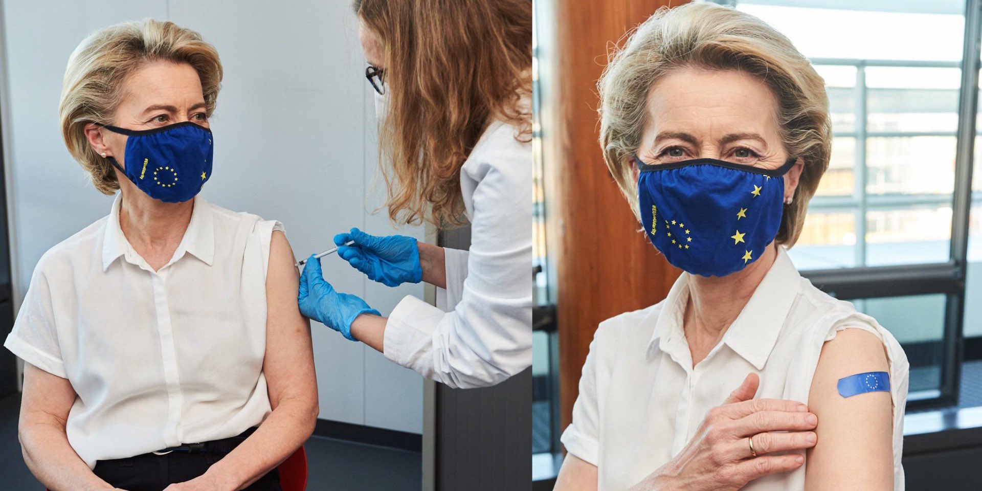propolski.pl: Von der Leyen zaszczepiona. Szefowa KE otrzymała pierwszą dawkę szczepionki na COVID-19