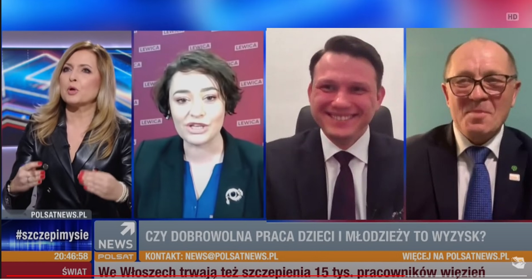 propolski.pl: [video] Posłanka Lewicy straciła panowanie nad sobą. Mentzen i Sawicki dostali ataku śmiechu