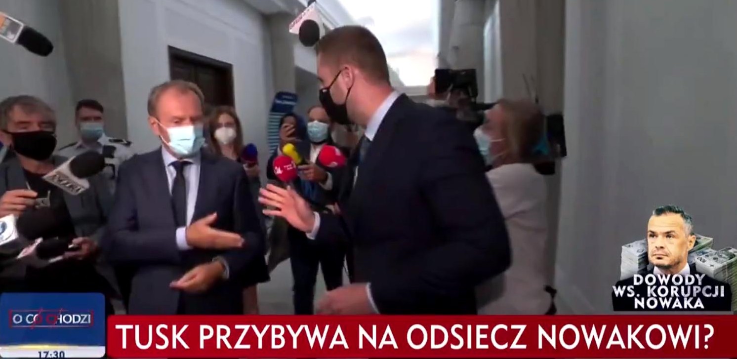 propolski.pl: Tusk zaatakował dziennikarzy TVP. Takiej riposty się nie spodziewał [WIDEO]