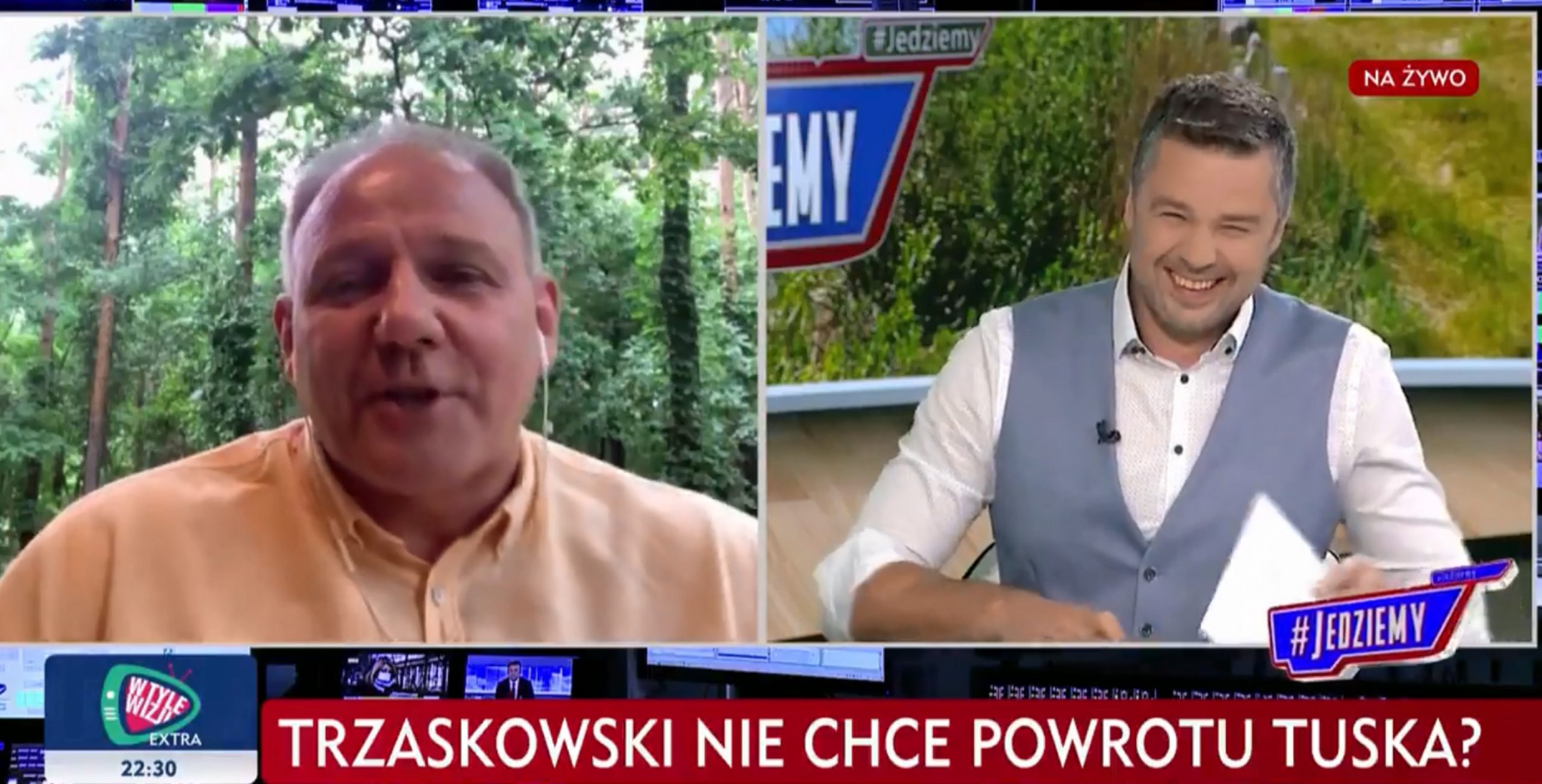 propolski.pl: "TVP, powinniście badać swoich rozmówców alkomatem przed wywiadem". Protasiewicz: "Borys się posuwa. Jeśli Tusk jest gorylem, to Trzaskowski jest...