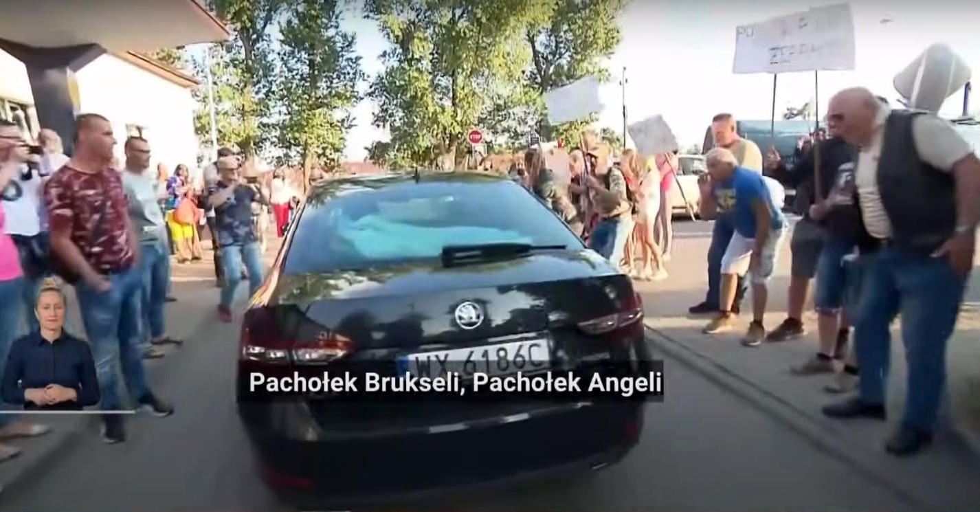 propolski.pl: Tak Tusk został przywitany w Nakle
