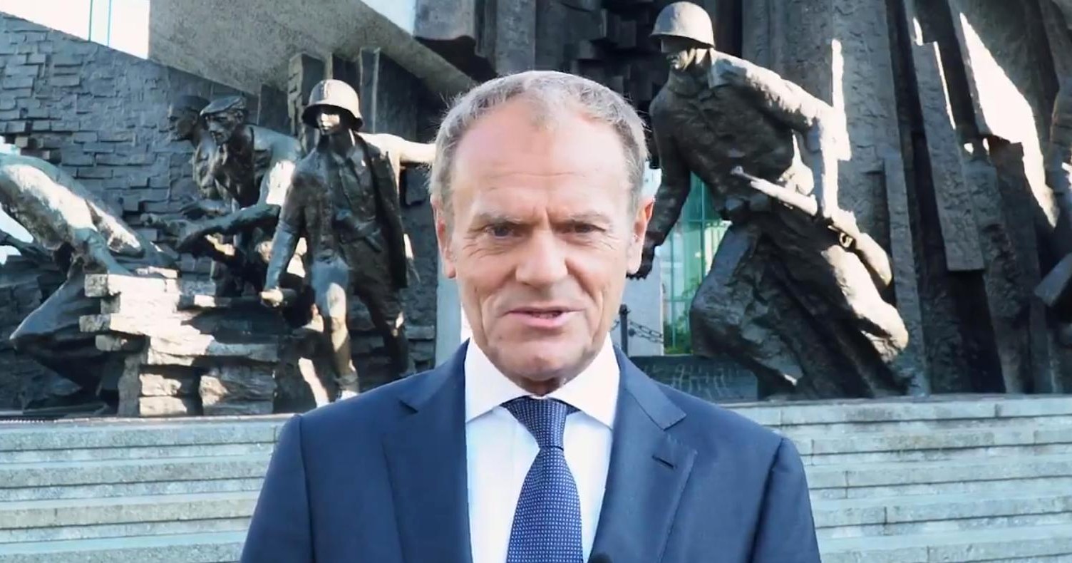 propolski.pl: Donald Tusk opublikował wideo o Powstaniu Warszawskim
