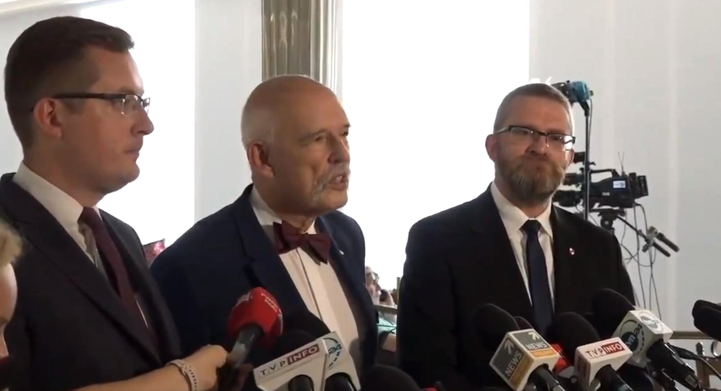 propolski.pl: Posłowie Konfederacji nie chcą się przyłączyć do inicjatywy Kaczyńskiego