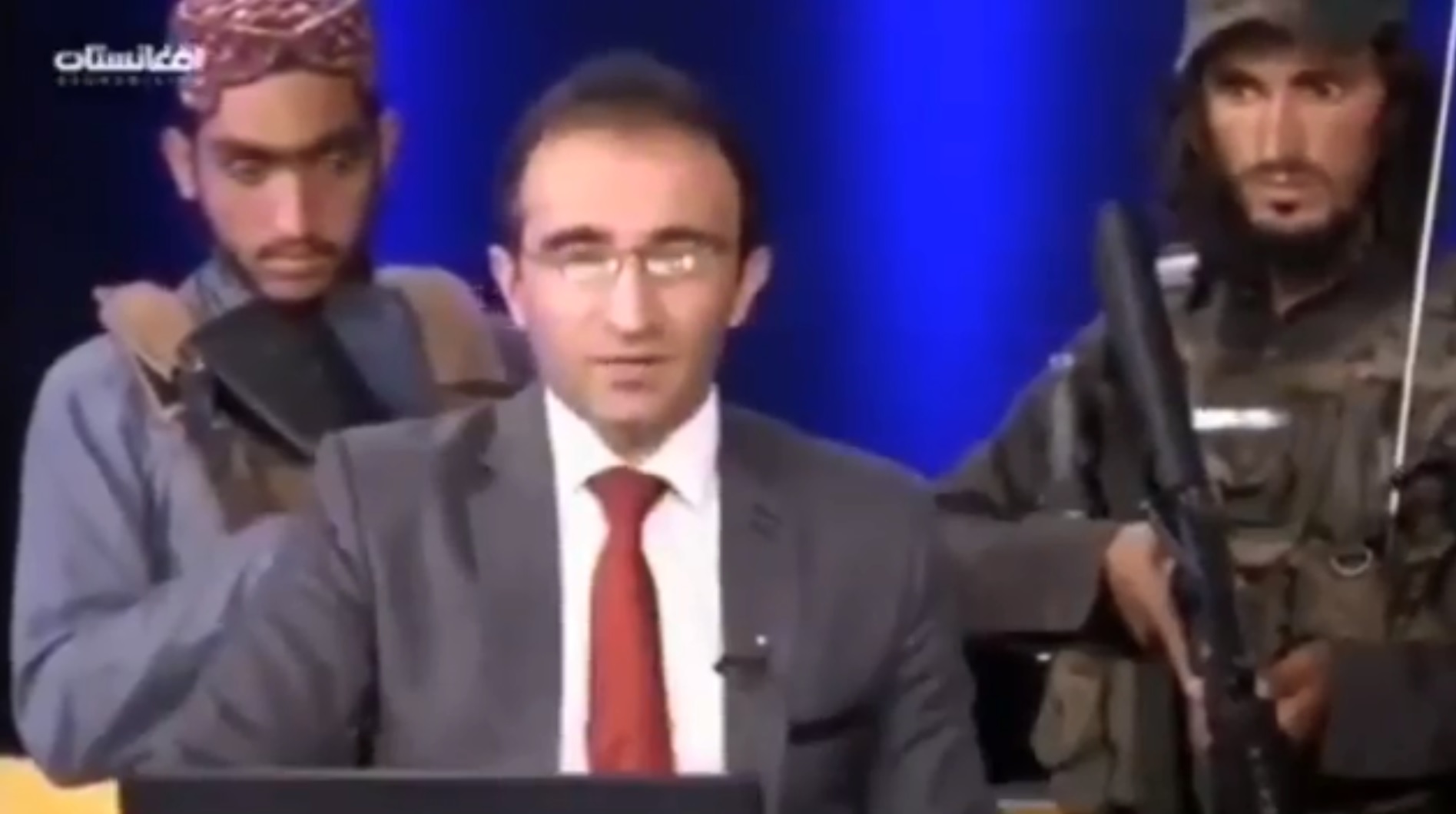 propolski.pl: [WIDEO] Uzbrojeni po zęby Talibowie w afgańskiej telewizji. Prezenter wiadomości był przerażony