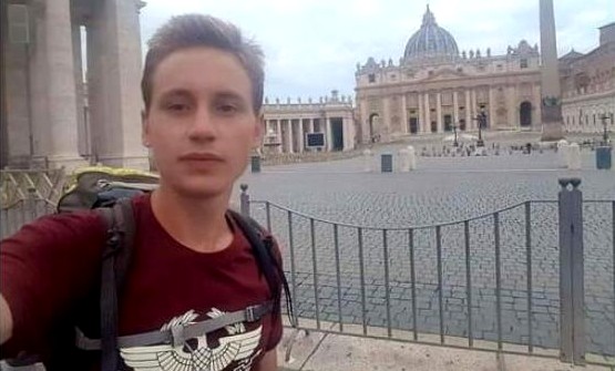 propolski.pl: 19-letni Szymon szedł pieszo z Częstochowy do Rzymu
