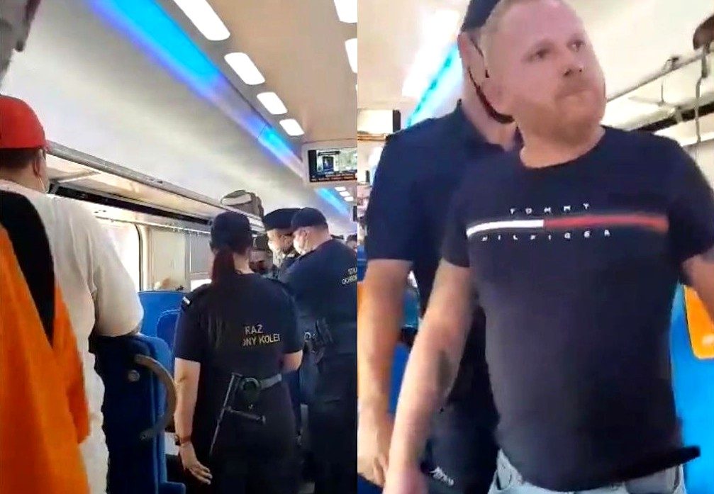 propolski.pl: Pasażer wyrzucony z pociągu za brak maseczki