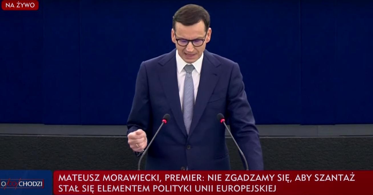 propolski.pl: Mocne wystąpienie premiera Morawieckiego w Parlamencie Europejskim