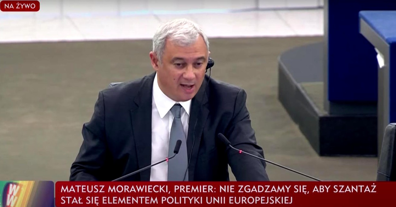 propolski.pl: Wiceprzewodniczący PE dwa razy przeszkadzał Morawieckiemu
