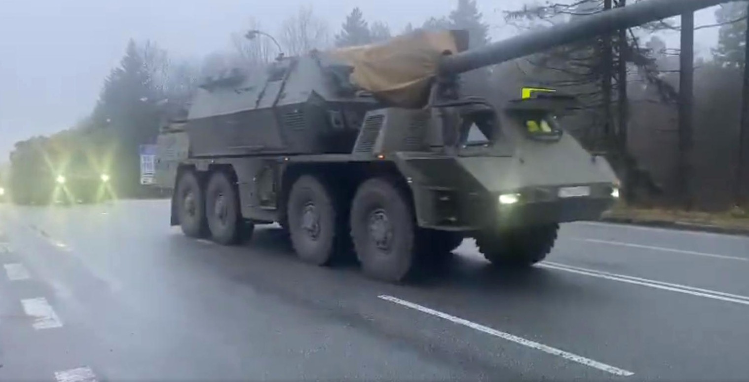 propolski.pl: Słowackie wojsko jedzie przez Słowację