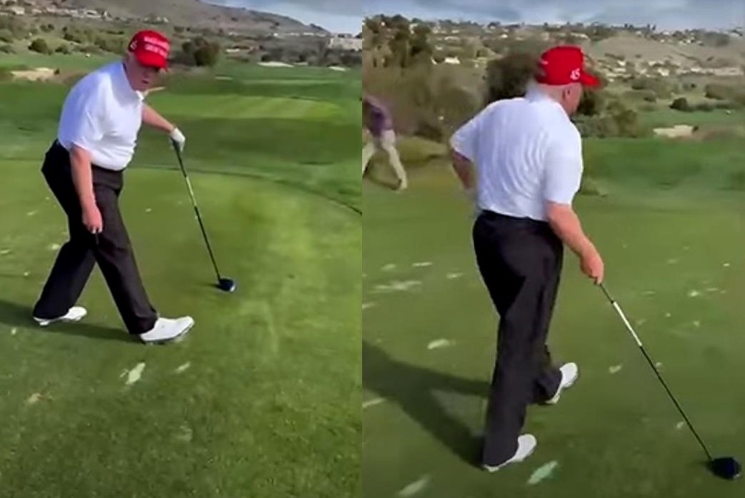 propolski.pl: Donald Trump grający w golfa i ważna deklaracja