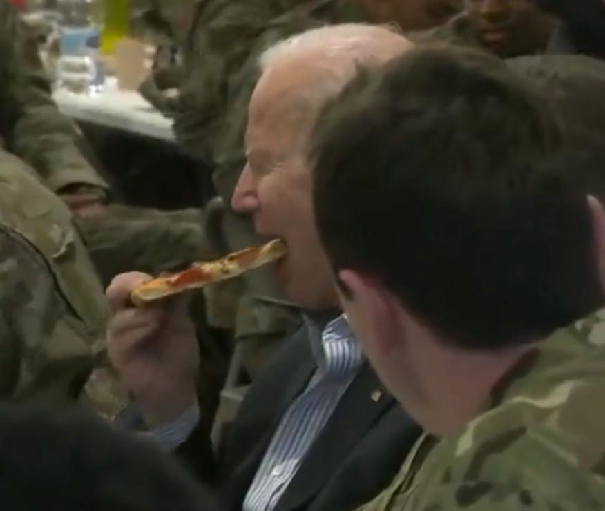 propolski.pl: Joe Biden spróbował polskiej pizzy