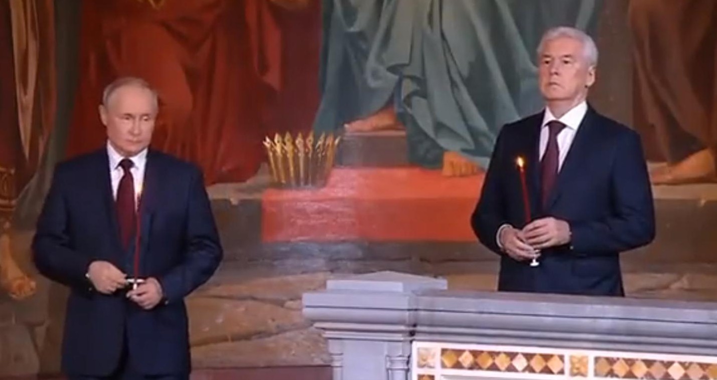 propolski.pl: Putin uczestniczył w wielkanocnej mszy