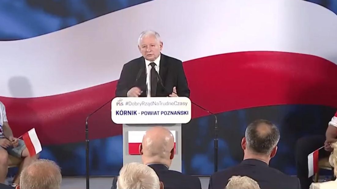 propolski.pl: Jarosław Kaczyński w Kórniku