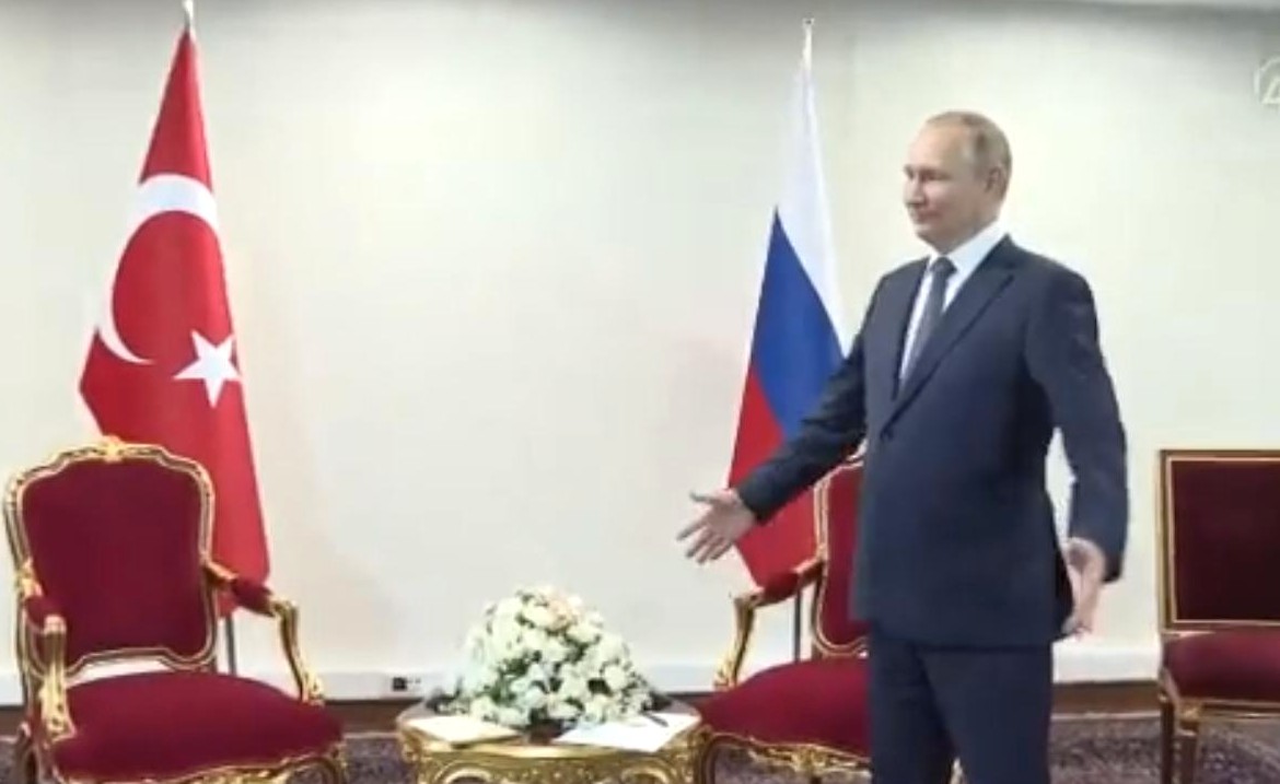 propolski.pl: Władimir Putin upokorzony przez Erdogana