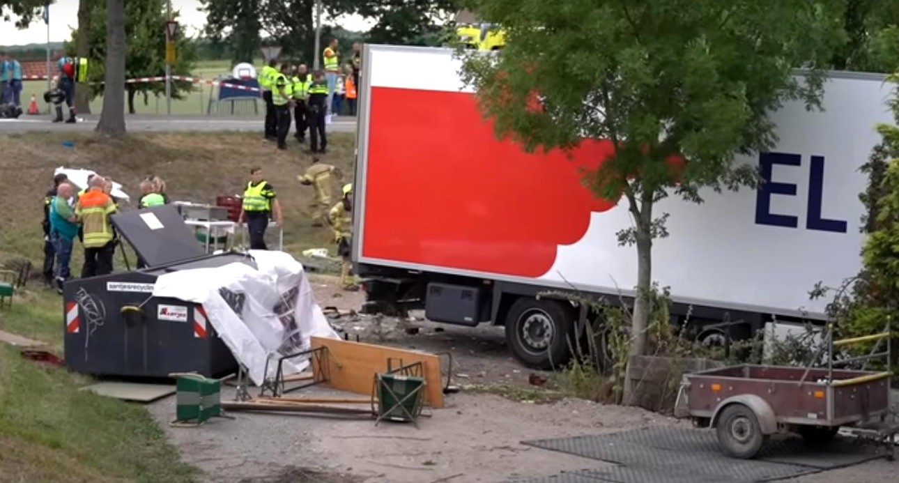 propolski.pl: Okropny wypadek ciężarówki