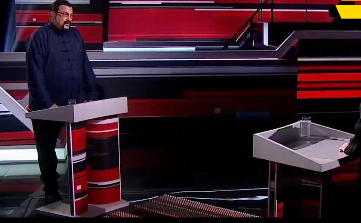 propolski.pl: Steven Seagal w rosyjskiej telewizji