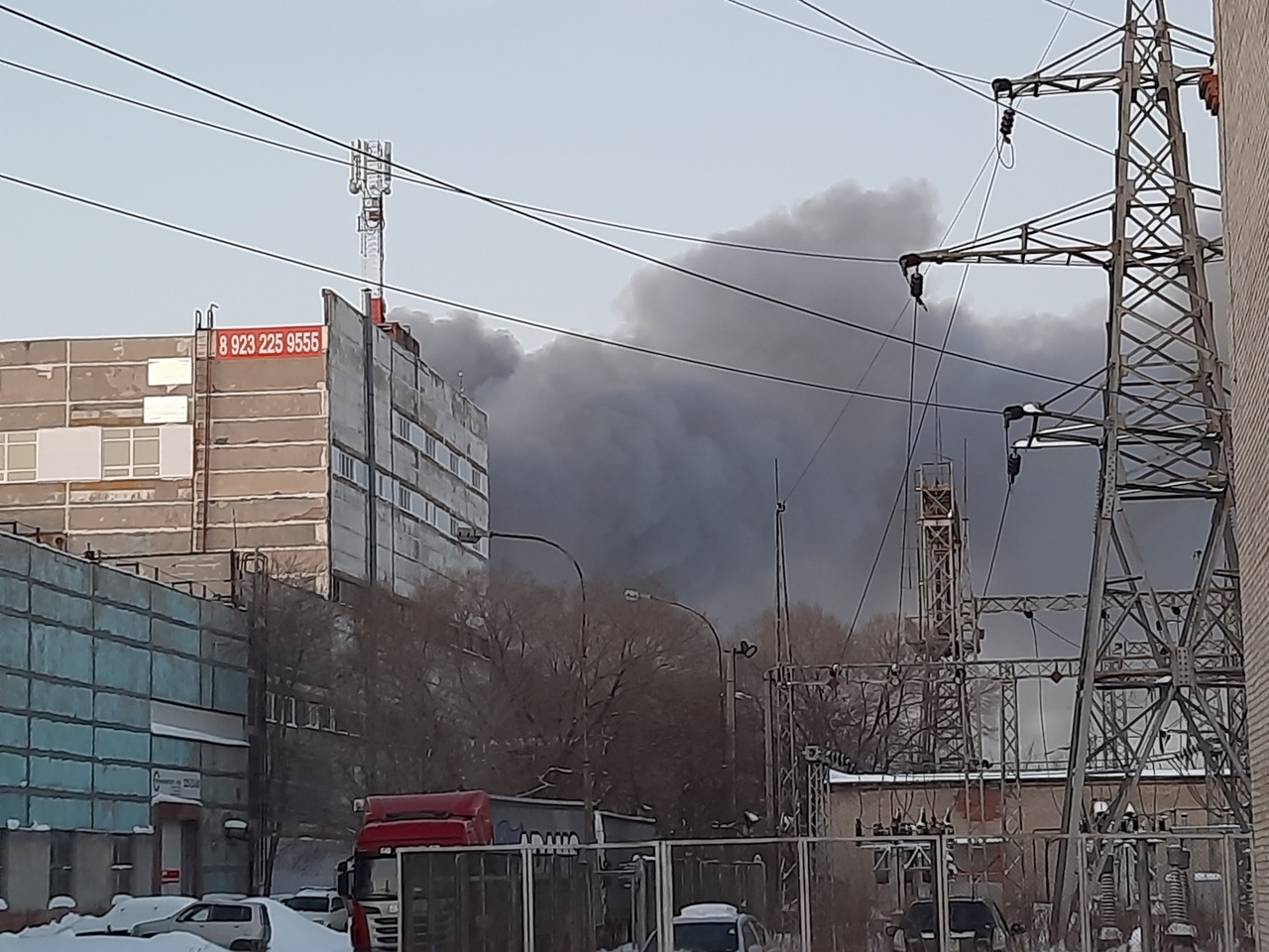 propolski.pl: Wielki pożar w Nowosybirsku