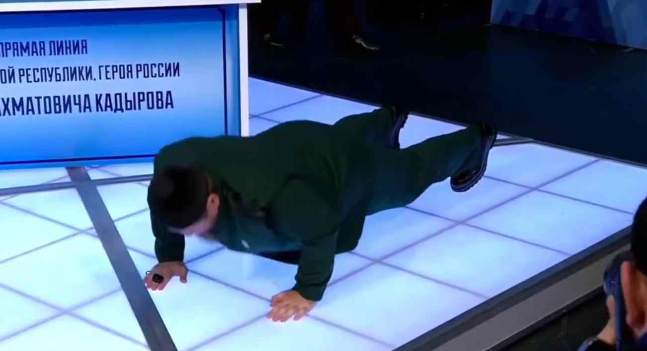 propolski.pl: Kadyrow zrobił pompki